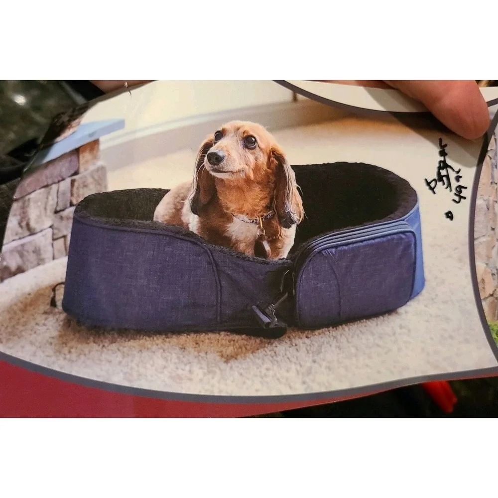 Portable Dog Bed medium 17